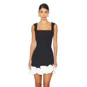 ELLIATT x REVOLVE Kennedy Mini Dress in Black & White